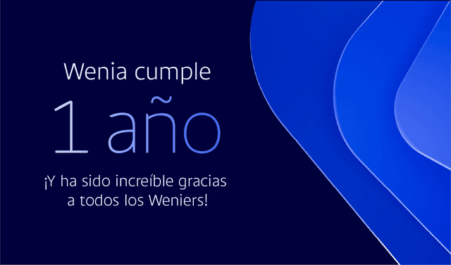 wenia cumple su primer año