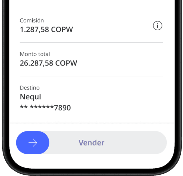 envia y recibe cripto