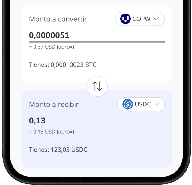 adquiere usdc
